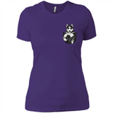 Husky Pocket - Ladies' Boyfriend T-Shirt