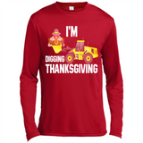 I'm Digging Thanksgiving Cute Turkey Tractor