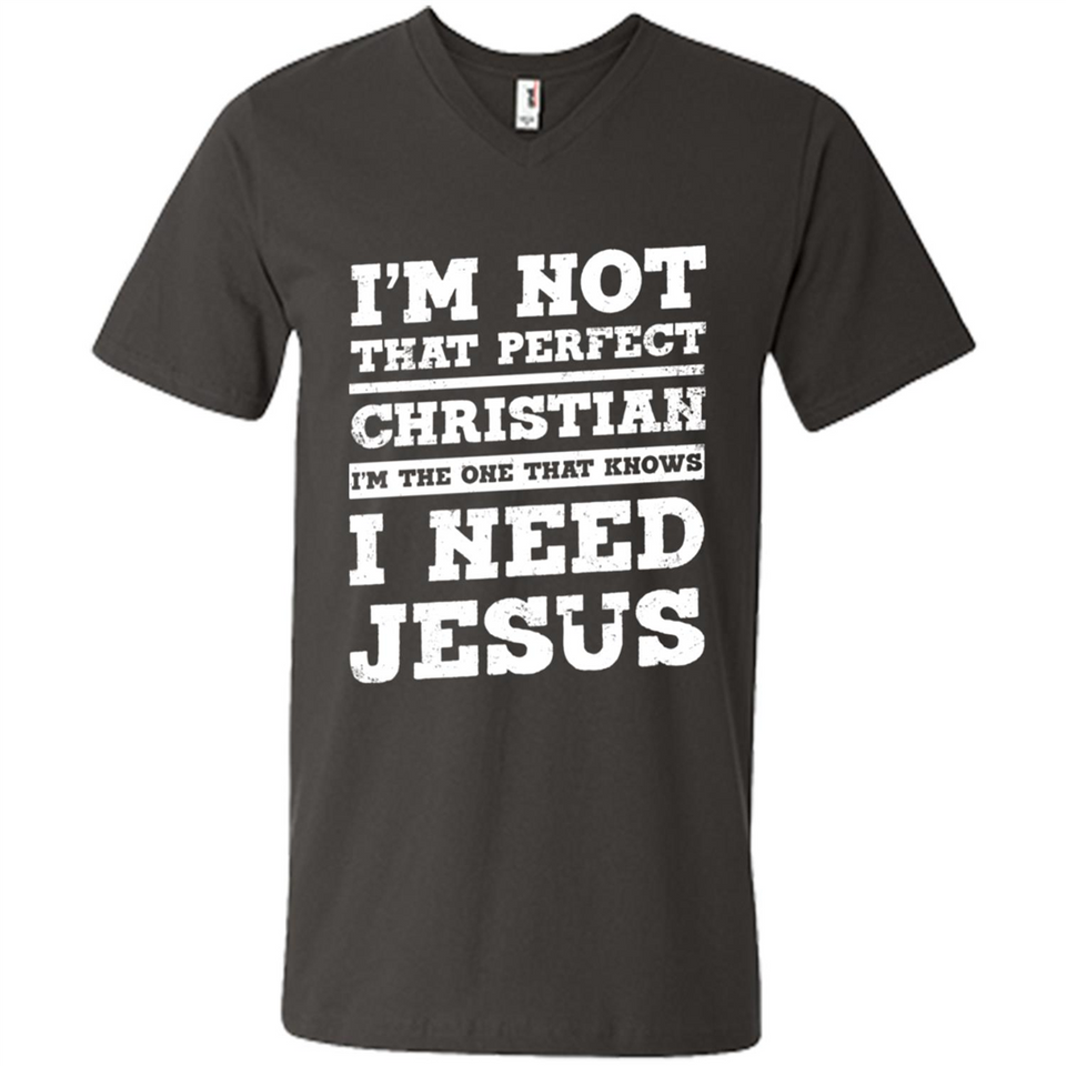 I'm The One That Known I Need Jesus - Men's V-Neck