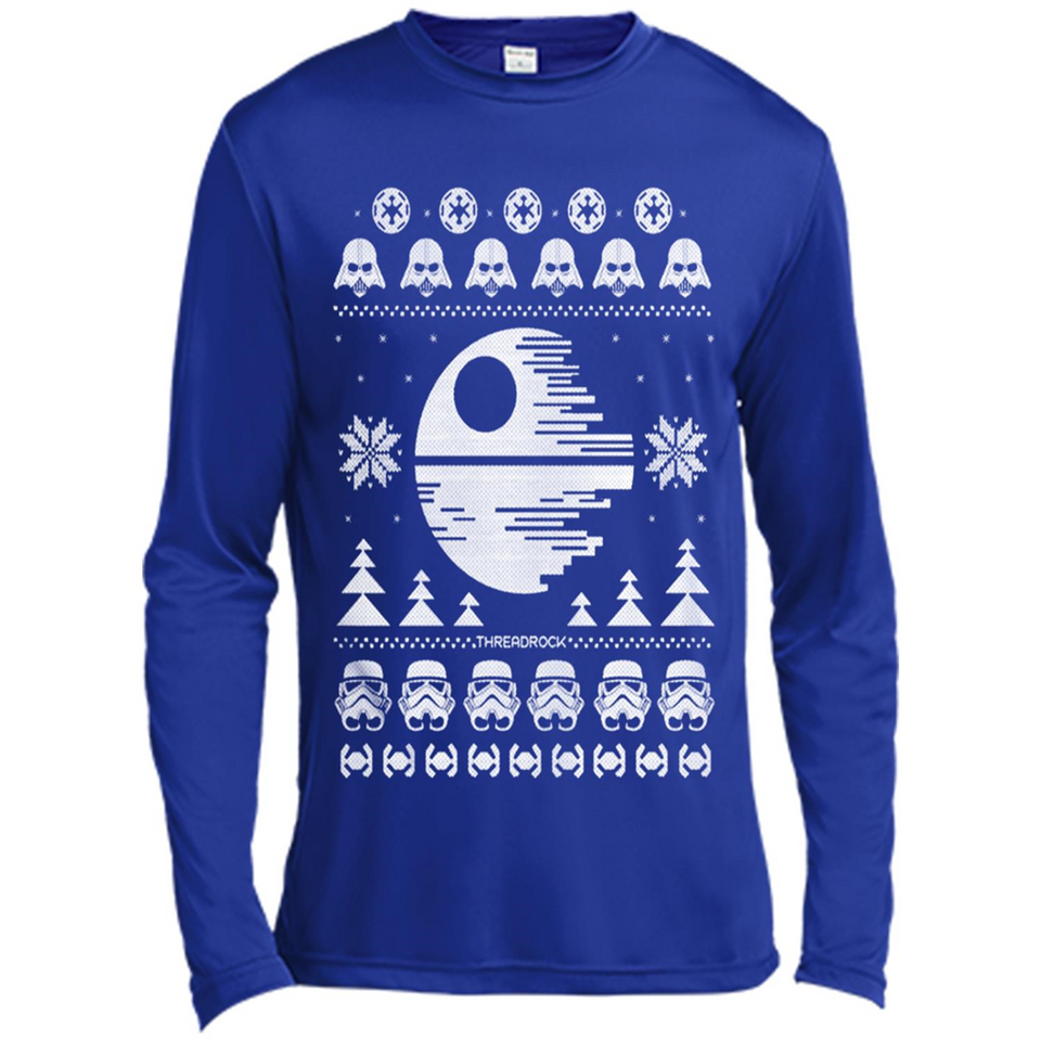 Star War Ugly Christmas 2018 - Canvas Long Sleeve T-Shirt