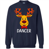Dancer Santa Claus Funny Xmas Holiday T-Shirt - Sweatshirt