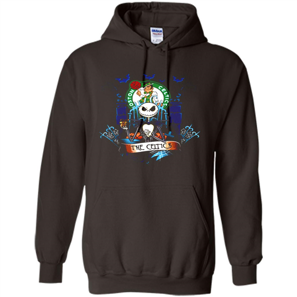 Boston Celtics Halloween The Nightmare Before Christmas - Hoodie