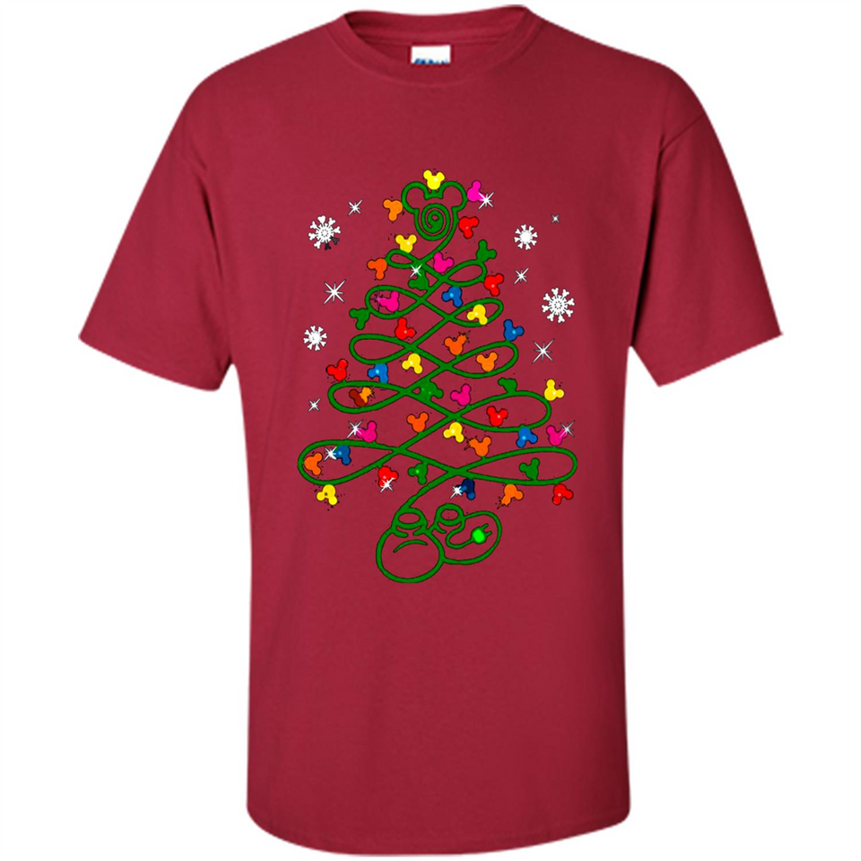 Mickey Mouse Christmas Tree ugly sweater PINGPONG