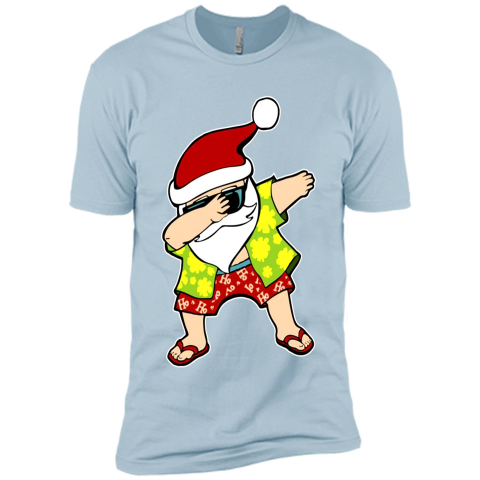 Dabbing Santa Christmas In July 1 - Premium Short Sleeve T-Shirt