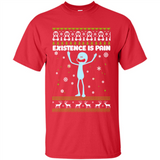 Mr Meeseeks Xistence Is Pain Ugly Christmas - Shirt