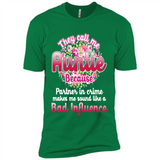 They Call Me Auntie Flower - Premium Short Sleeve T-Shirt