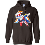 MLB MIAMI MARLINS UNCLE SAM DABBING INDEPENDENCE DAY