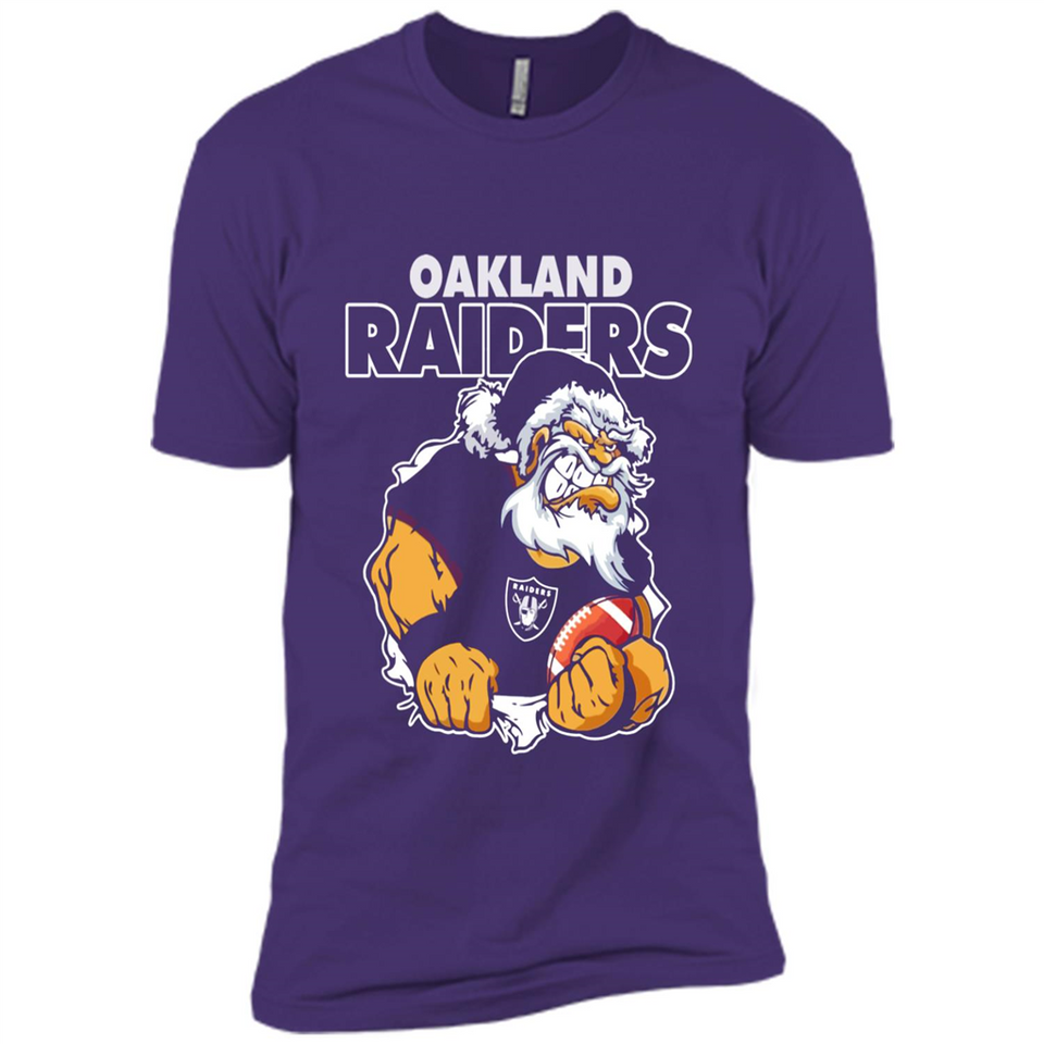 Grumpy Santa Claus Oakland Raiders Football Team PINGPONG
