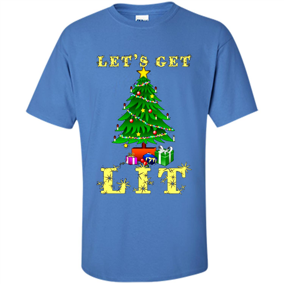 Let’s Get Lit Christmas Drinking sweater PINGPONG