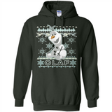 Olaf frozen ugly christmas sweater - Hoodie