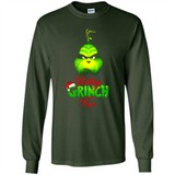Resting Grinch Face Shirt PINGPONG - Long Sleeve T-Shirt