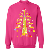 Tractor Car Christmas Tree T-shirt For Drivers