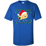 TACO Santa Hat Ugly Christmas shirt Ladies' Boyfriend
