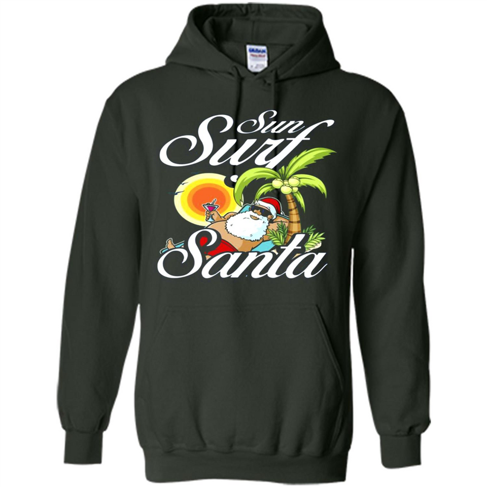 Sun Surf Santa - Hoodie