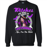 Witches Are Born In November Halloween