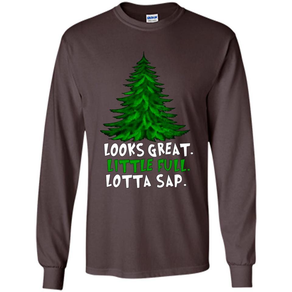 Looks Great Little Full Lotta Sap Funny Christmas PINGPONG