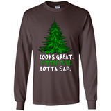 Looks Great Little Full Lotta Sap Funny Christmas PINGPONG