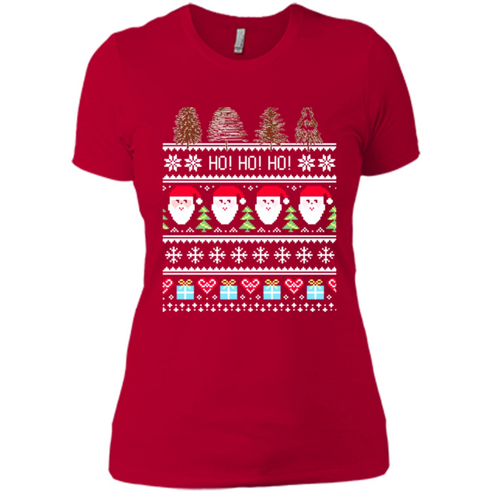 Ugly Merry Christmas Tree Santa Snowflakes