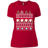 Ugly Merry Christmas Tree Santa Snowflakes