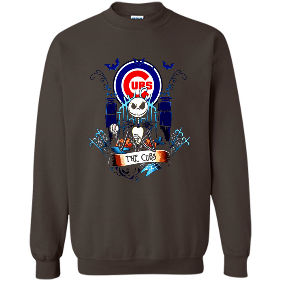 Chicago Cubs Halloween The Nightmare Before Christmas - Sweatshirt