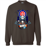 Chicago Cubs Halloween The Nightmare Before Christmas - Sweatshirt