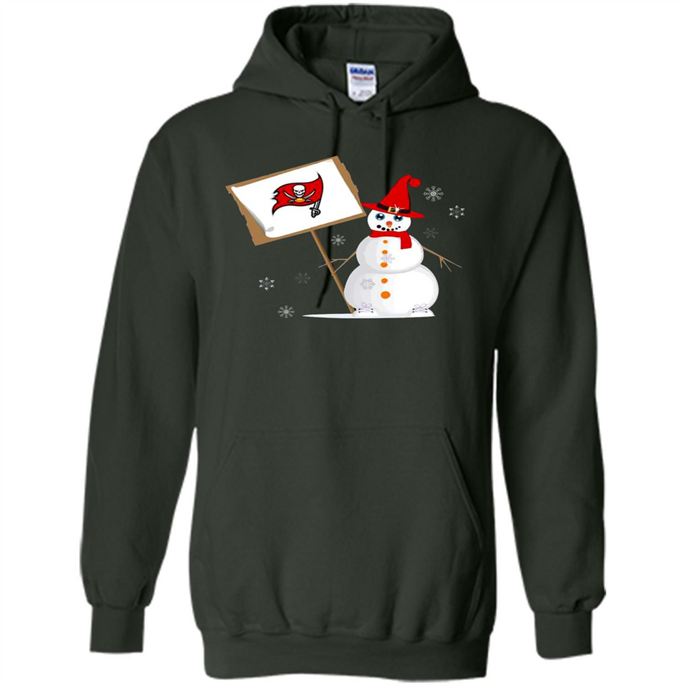 Tampa Bay Buccaneers Snowman Funny
