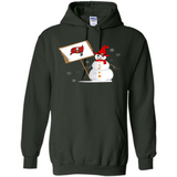 Tampa Bay Buccaneers Snowman Funny