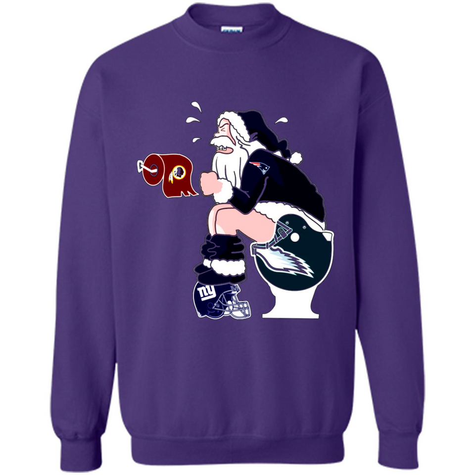 New England Patriots Toilet Santa Claus PINGPONG