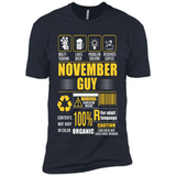November Guy Multitasking - Premium Short Sleeve T-Shirt