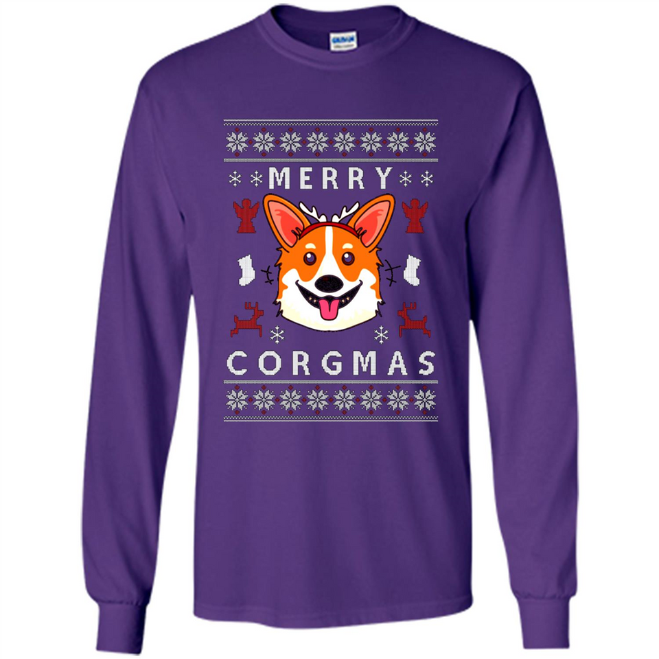 Merry Corgmas Christmas Corgi Christmas Sweatshirt 1 PINGPONG