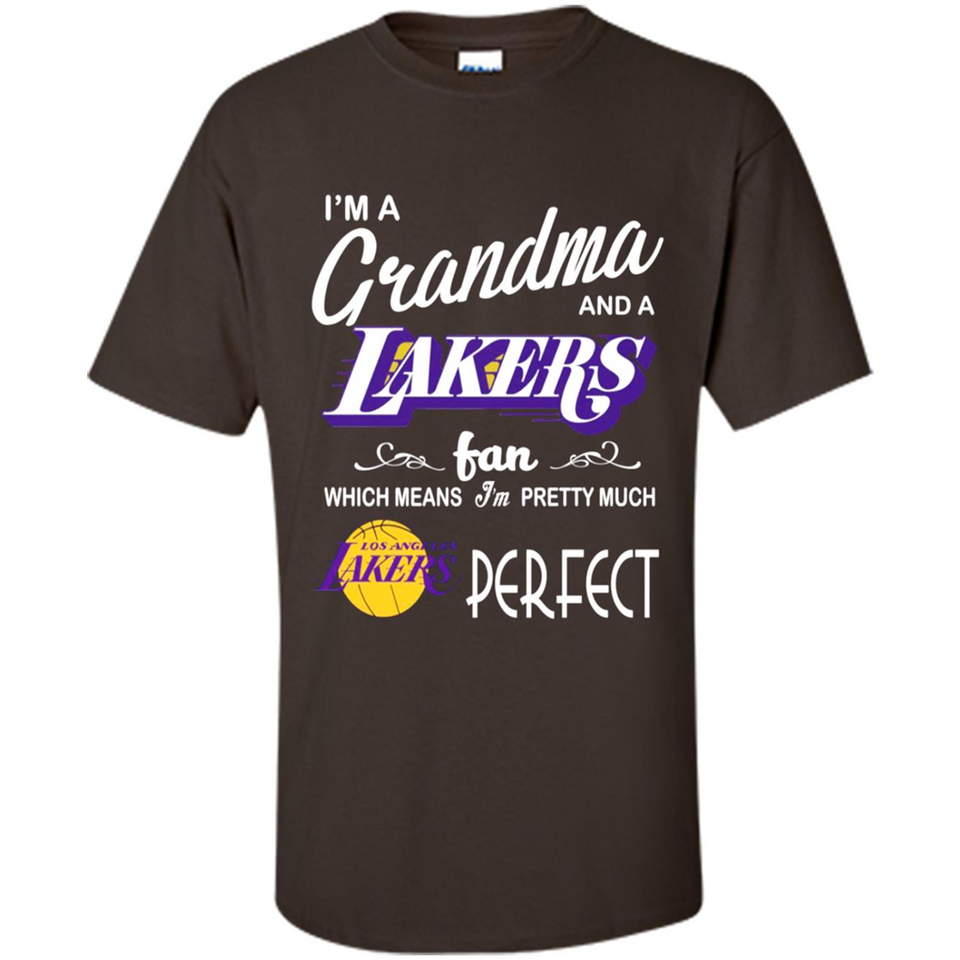 I'M A Grandma And A Los Angeles Lakers Fans