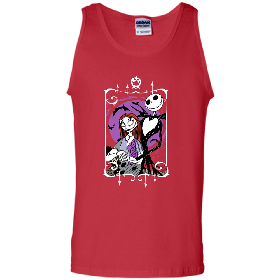 Disney Nightmare Before Christmas Jack And Sally T-Shirt - Tank Top