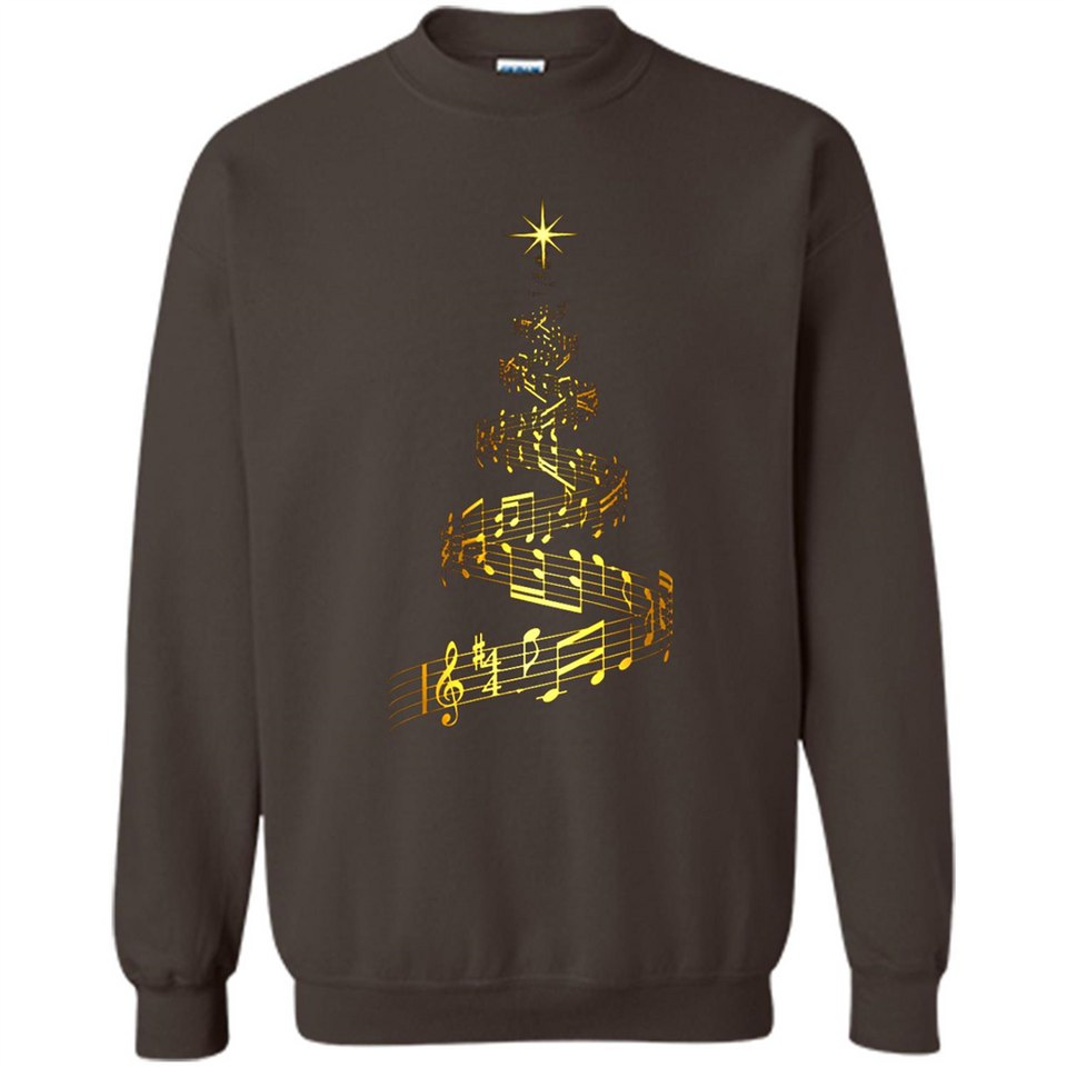 Music Note Christmas Tree Xmas Music Lover Mug PINGPONG - Sweatshirt