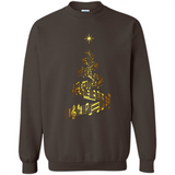 Music Note Christmas Tree Xmas Music Lover Mug PINGPONG - Sweatshirt