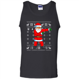 Flossing Santa Christmas Ugly Sweater Style Pajama Xmas Gift - Tank Top