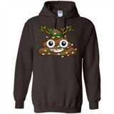 Reindeer Poop Emoji Cute Merry Christmas T-Shirt - Hoodie