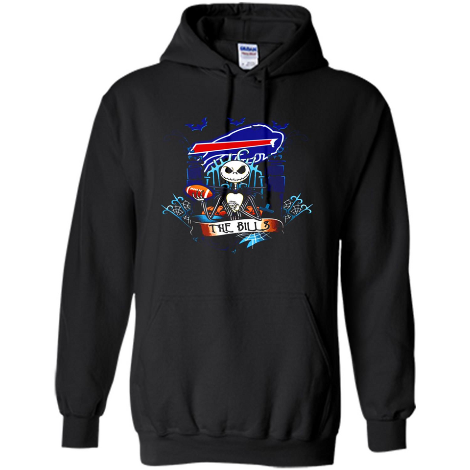 Buffalo Bills Halloween The Nightmare Before Christmas - Hoodie