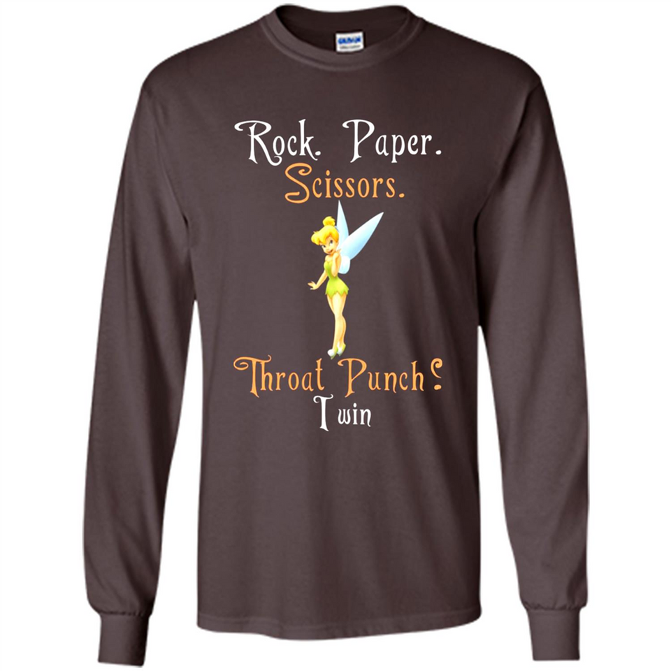 Tinker Bell Rock Paper Scissors Throat Punch I win PINGPONG