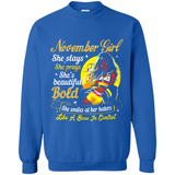 November Girl She Slays She Prays She's Beautiful PINGPONG