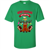 Minnesota Vikings NFL Reindeer Funny Merry Christmas And Happy New Year