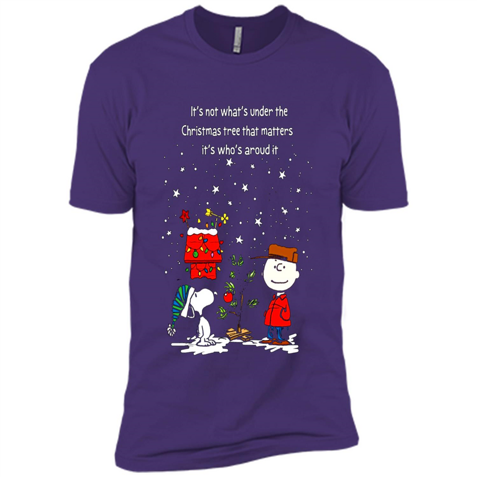 It’s Not What’s Under The Christmas Tree Snoopy Charlie Brown PING PONG