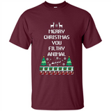 Merry Christmas You Filthy Animal Sweatshirt PINGPONG