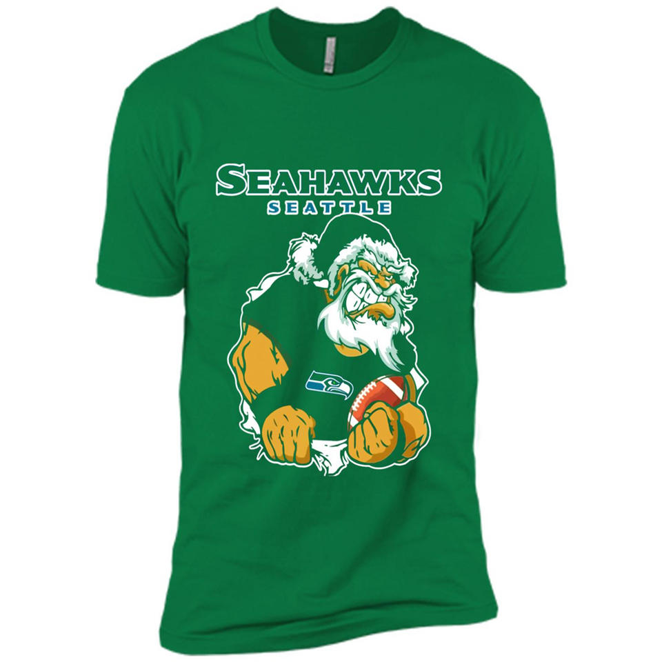 Grumpy Santa Claus Seahawks Seattle Football Team PINGPONG