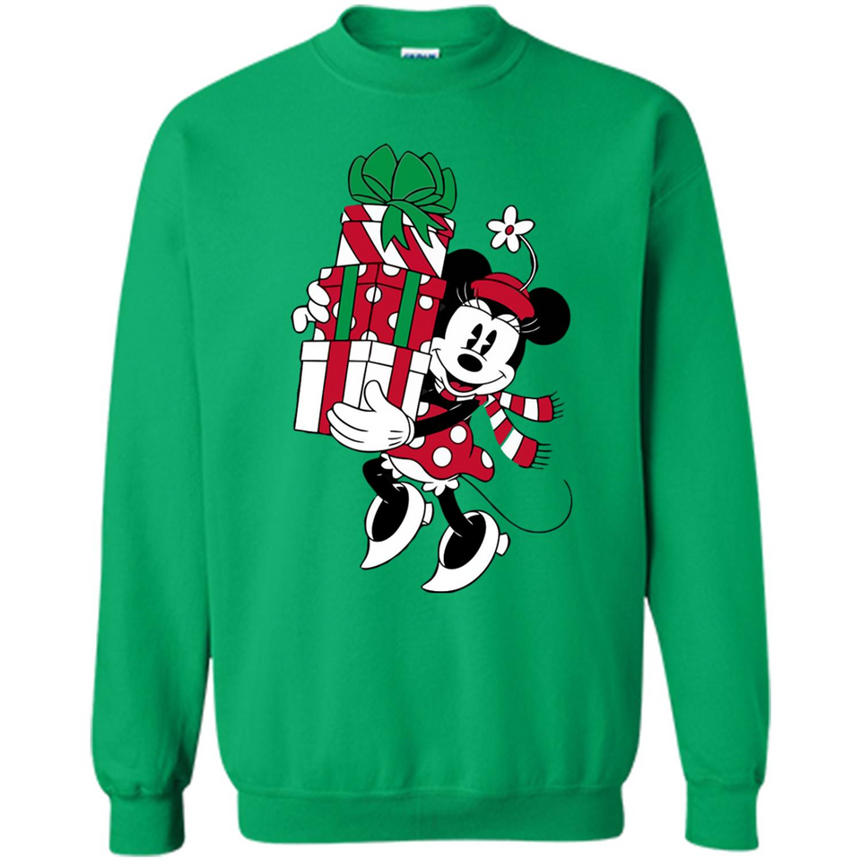 Disney Minnie Mouse Christmas Gift Sweatshirt - Sweatshirt