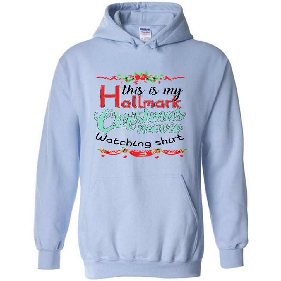This My Movies Hallmark-Christmas Loves Is T-Shirt - Hoodie