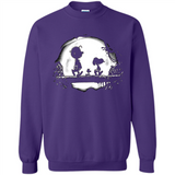 Snoopy The Peanuts Walking To The Moon