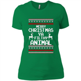 Merry Christmas ya filthy animal ulgy sweater PINGPONG