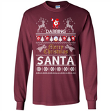 Dabbing Santa Ugly Christmas - Long Sleeve T-Shirt
