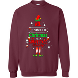 Teacher Sweashirt - All I Want For Christmas is Silent Class