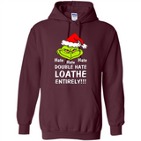 Mr Grinch hate hate hate double hate loathe entirely sweater PINGPONG